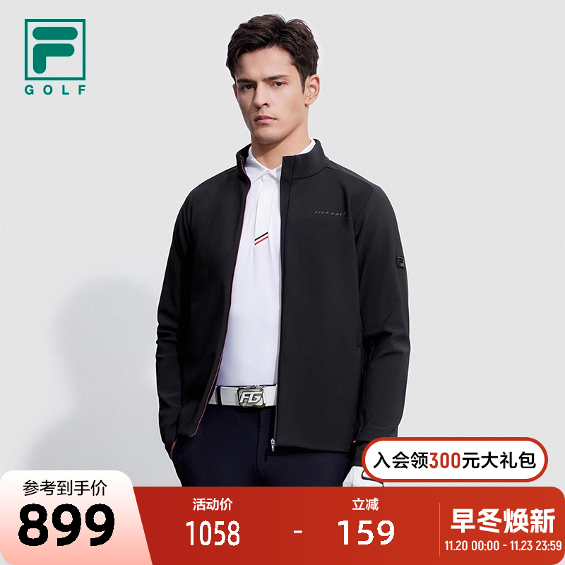 FILA斐乐针织长袖外套