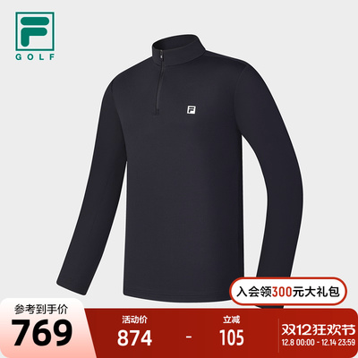 FILA斐乐男子针织长袖衫