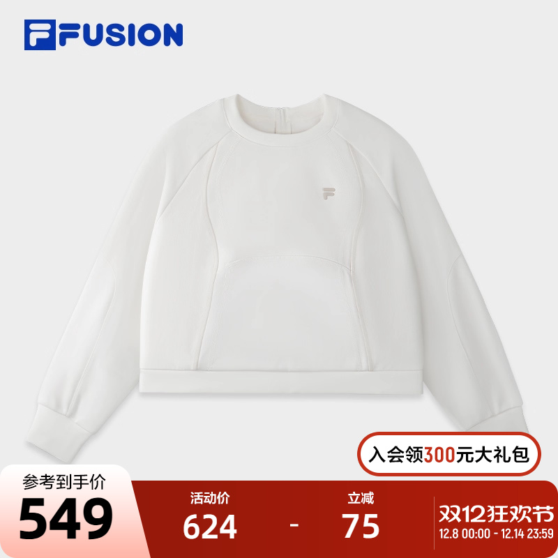 FILAFUSION斐乐女士套头卫衣