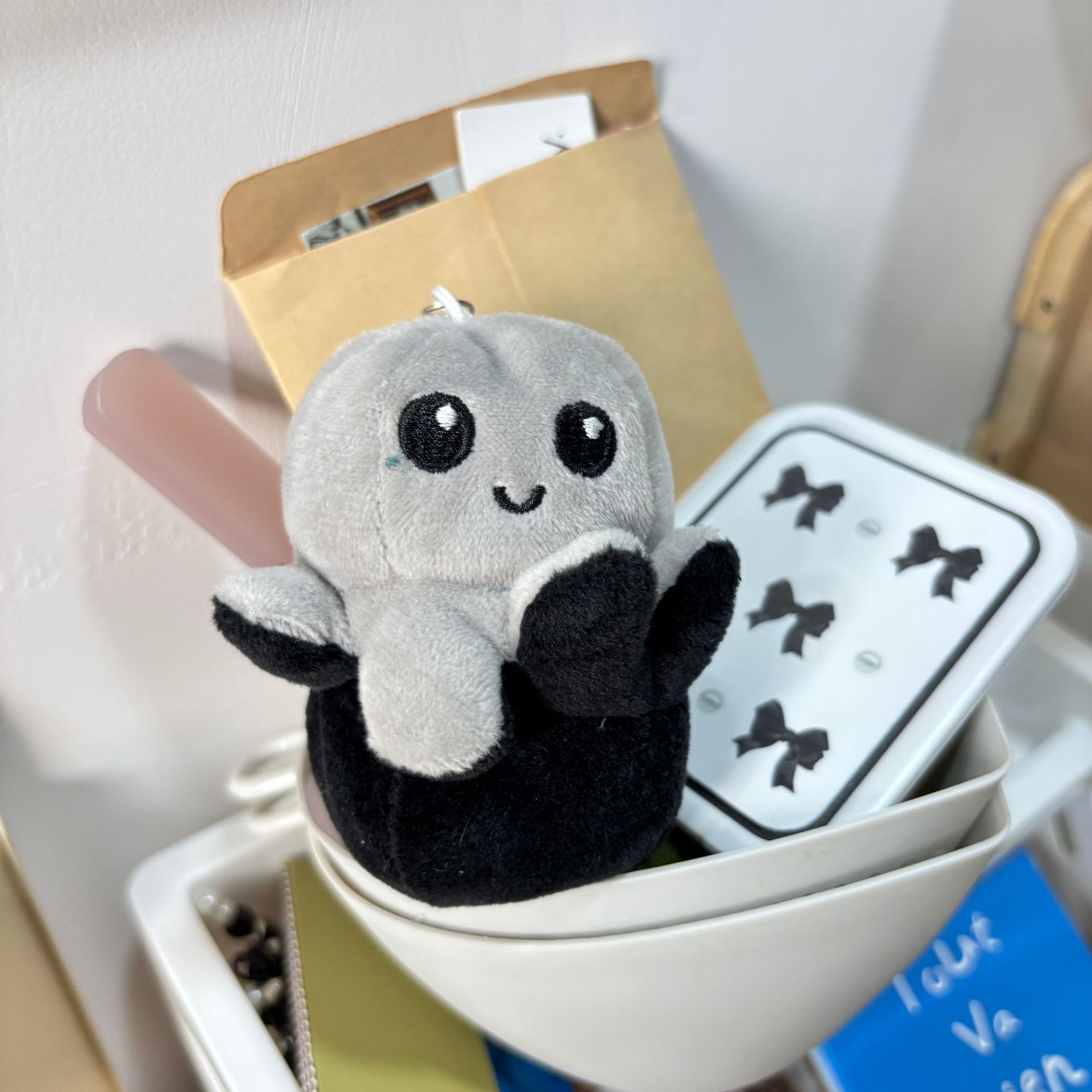 跨境外贸翻面章鱼公仔挂件毛绒玩具新款翻转八爪鱼钥匙扣玩偶