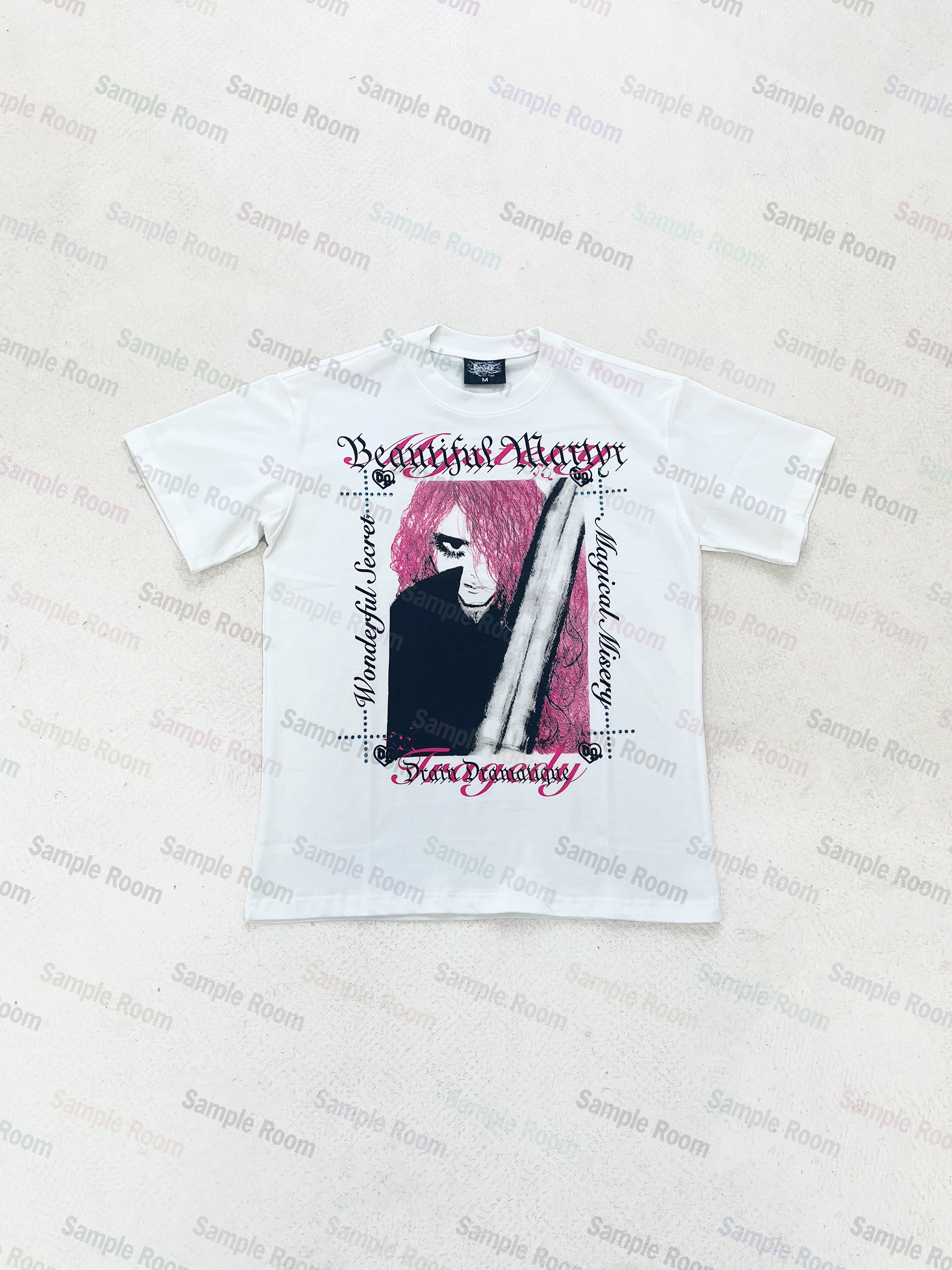 thumbnail for Bladee martyr tour T-shirt x draingang crew neck printed T-shirt S204