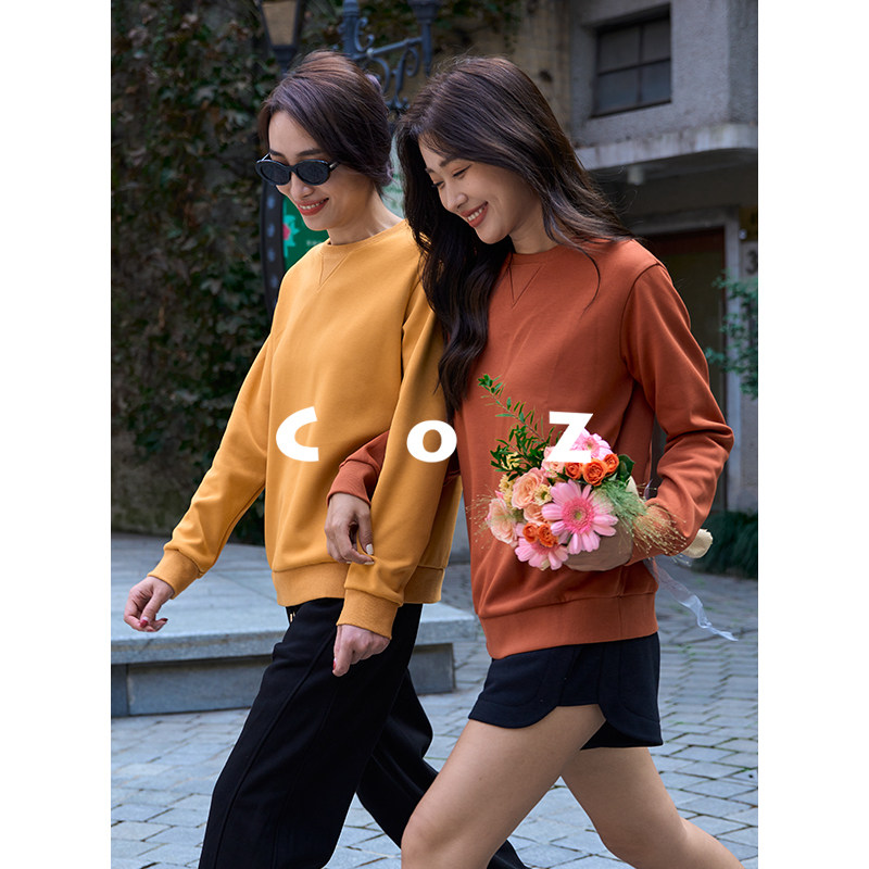 COZ秋款休闲运动套装宽松女卫衣时髦百搭运动香蕉裤春秋时尚
