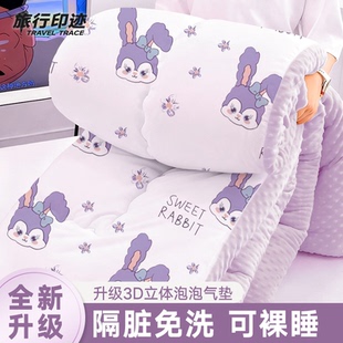 一次性床单四件套火车卧铺隔脏便携装 酒店双人床上用品旅行四件套