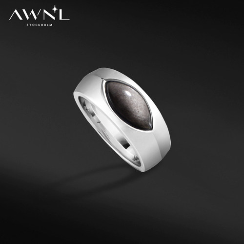 AWNL霖奈未来之眼银曜石戒指