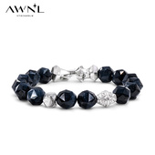 AWNL北欧M陨石须弥星辰鹰眼石手链小众生日礼物送男友