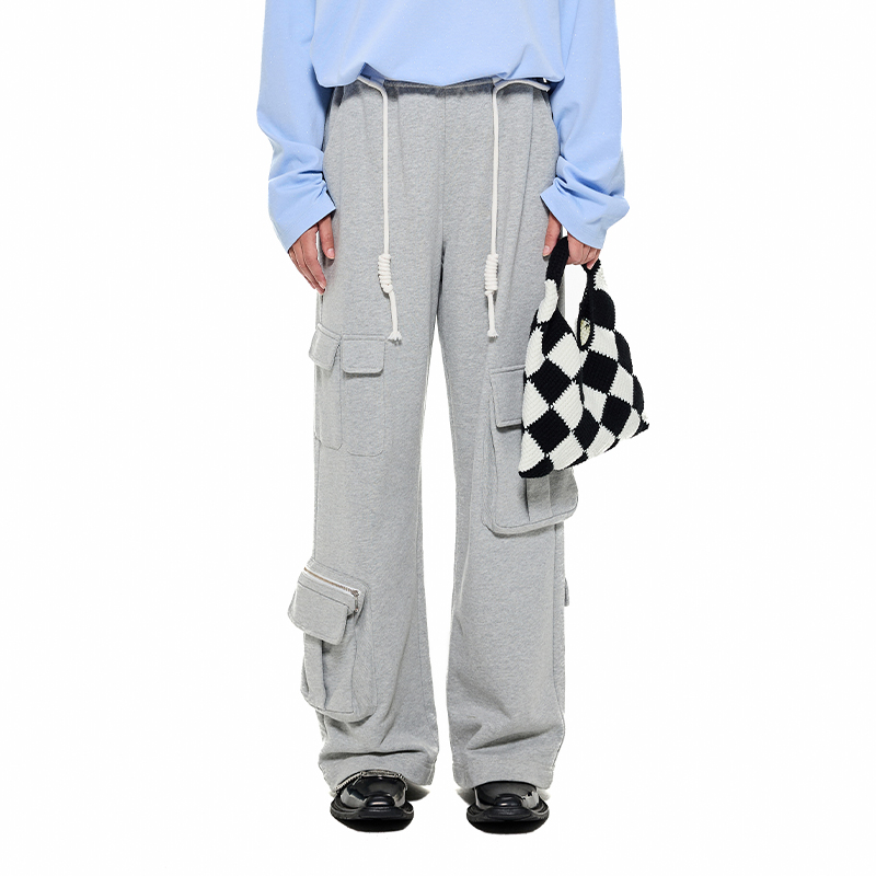 AlexiaSandra多口袋工装卫裤