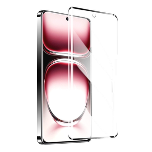 适用opporeno12钢化膜曲面抗蓝光玻璃reno12pro手机膜高清防摔屏保reno12全屏覆盖保护水凝膜全包边防指纹por