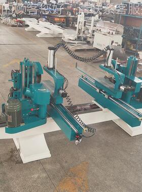 动双端五开榫机地板公母榫开WK-8槽木工机械铸件碟气机动压料气稳