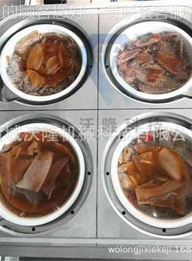 用麻辣商虾气调盒式包装机 龙鸭货锁味DUD鲜封盒机 卤熟食真空封