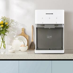 台式饮水机家用商用下置水桶壁挂管线 线机温热小型全自动茶吧桶