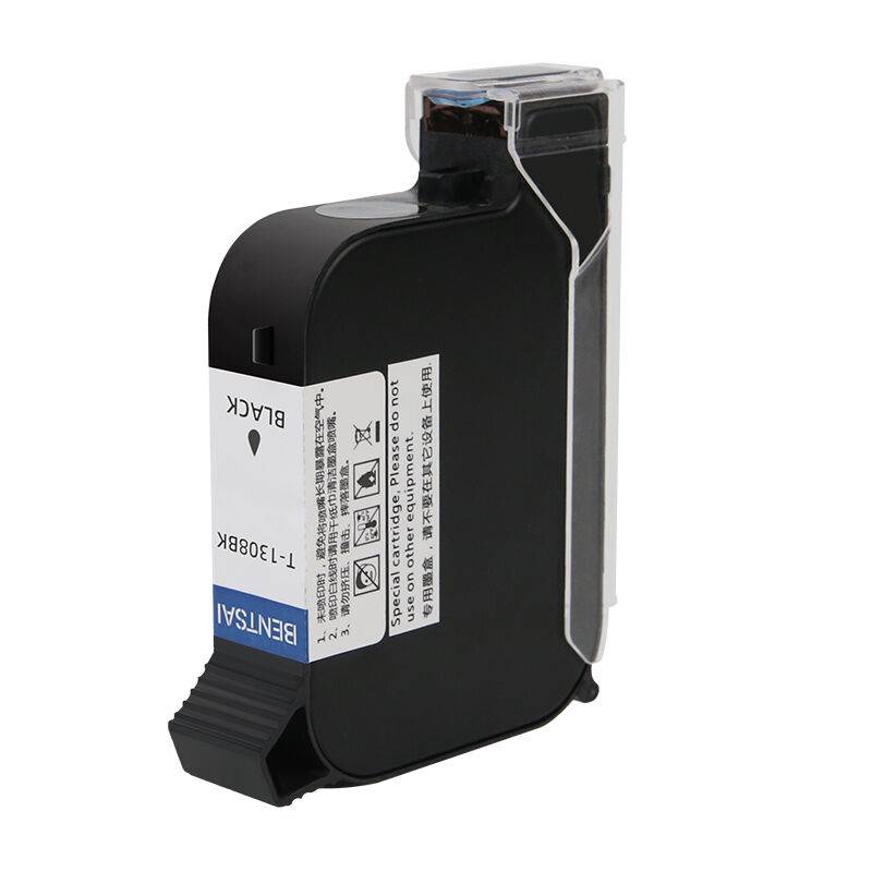 创硕TECHAIN墨盒T-1308BK黑色便携手持式喷码机TM13专用喷墨