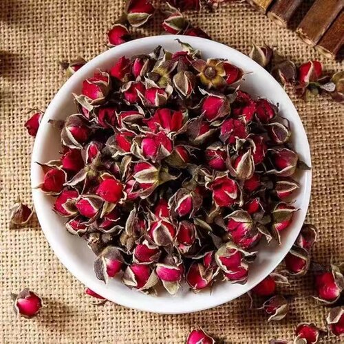 云南大理玫瑰花茶特产干货金边干花烤干烘干天然无硫花蕾