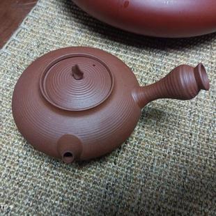 潮州砂铫壶煮水侧把红泥急须壶煮茶器家用功夫茶炭炉电陶炉煮茶水