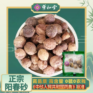 中国药典标准 紫和堂抓配饮片炖汤煮水 砂仁中药材正品 5g阳春砂