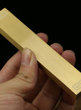 12cm黄铜铜之心金属简约