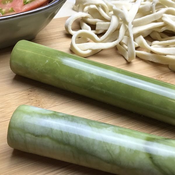 擀面棒饺子皮擀面杖家用加长石头玉石压面棍擀面棍厨房用具不沾