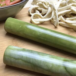 擀面棒饺子皮擀面杖家用加长石头玉石压面棍擀面棍厨房用具不沾