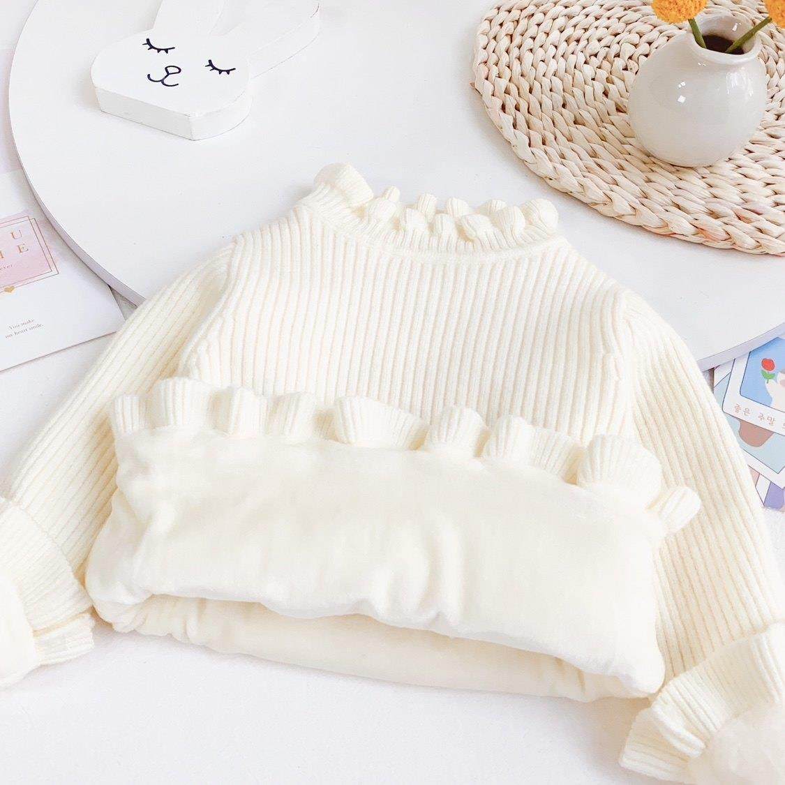宝宝毛衣加绒加厚冬装女童针织衫套头婴幼儿打底衫内搭弹力女宝1,童装/婴儿装/亲子装,毛衣/针织衫,淘宝优惠券,粉丝福利购,淘宝优惠卷