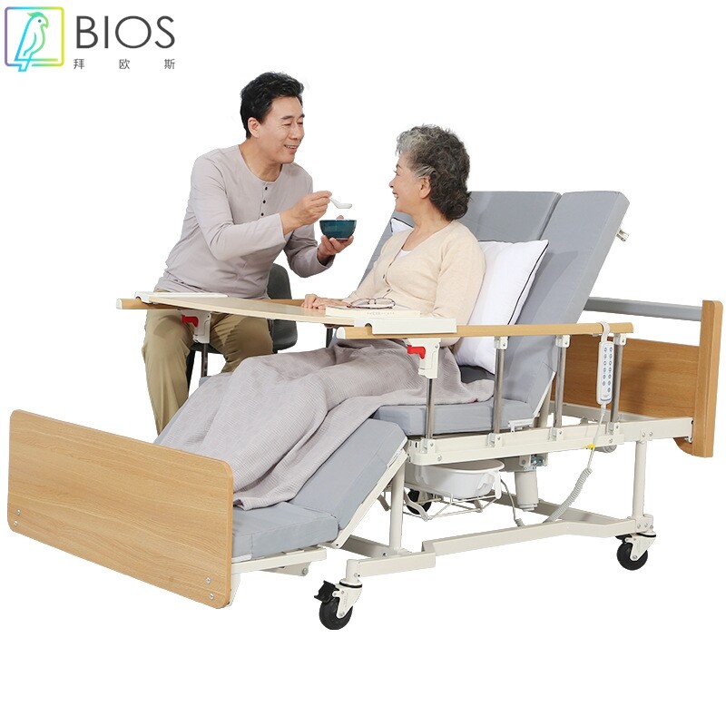迈德斯特 家用多功能电动护理床 翻身带便孔加宽床面 养老院用床
