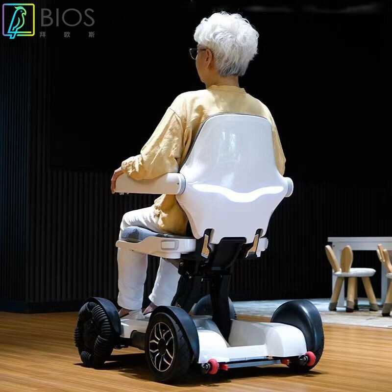 Amazon智能电动轮椅全自动老人电动车遥控自行老年代步车汽车
