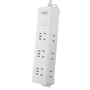 艾克盾灭火9插位插排带线宿舍插线板多孔位拖线板家用防火插座板