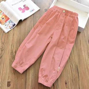 女童哈伦裤2025夏季宽松洋气灯笼裤中大儿童休闲裤小女孩束脚裤子