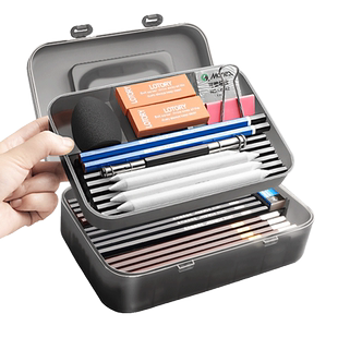 马利素描工具套装全套初学者入门素描铅笔美术生专用绘画铅笔素描入门全套2B4B素描笔炭笔画画铅笔画玛丽速写