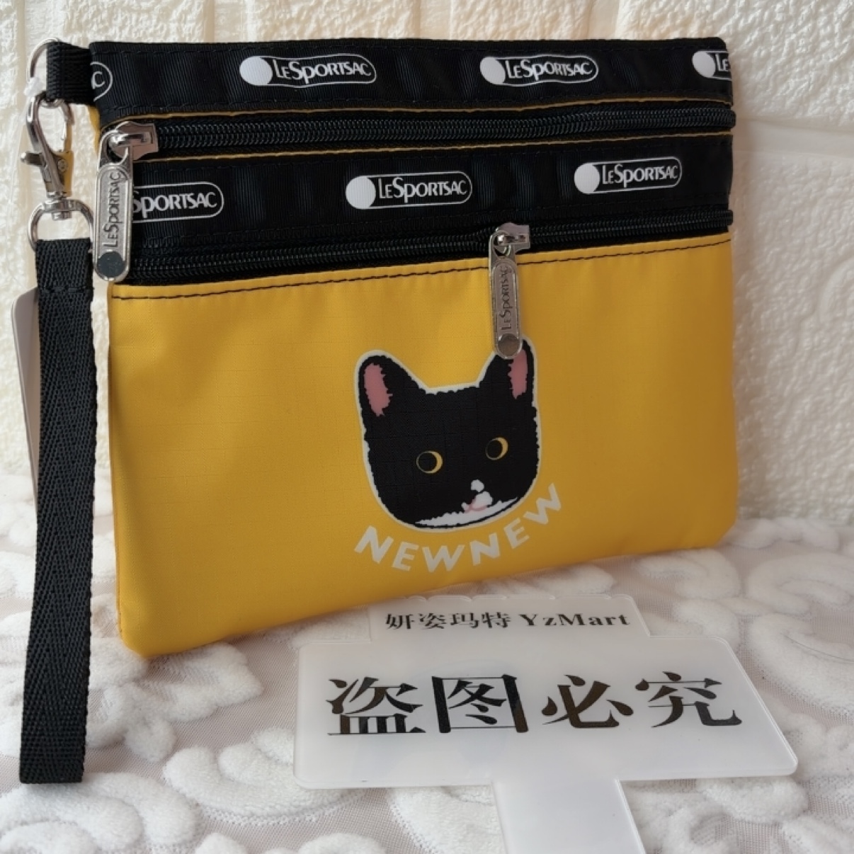 牛牛大双拉零钱包证件包护照包卡通印花库洛米笔袋