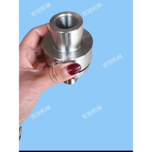 不锈钢万向节蒸汽夹层锅铸钢万向阀6分旋转接头进气阀DN20配件