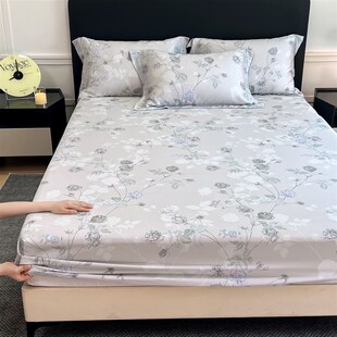 100支天丝印花床笠定制加高任意尺寸定做榻榻米长床单180x200x220