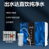 R0反渗透纯水机净水器除垢除味家用直饮无电泵5级城市政自来水用