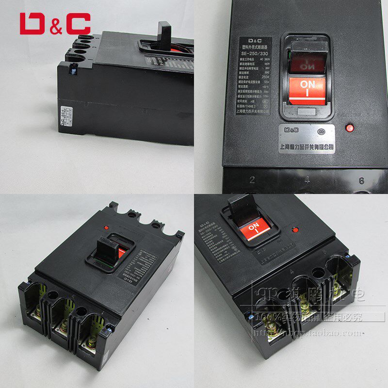 上海DC塑壳断路器 SE-250/330 3P空气开关DZ10-250/330 120A-250A