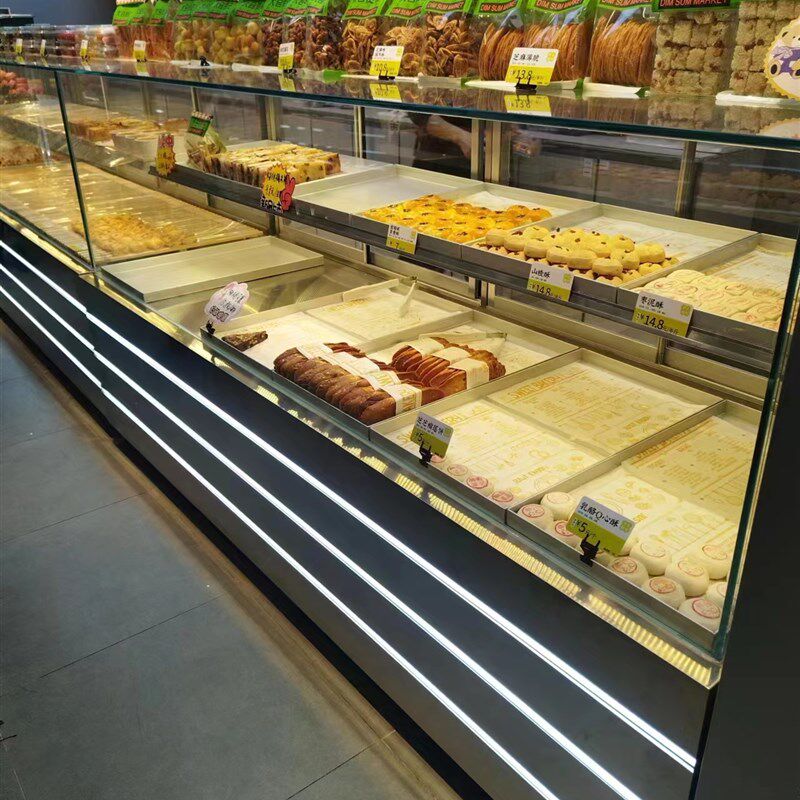 面包展柜中式糕点果子柜炒货柜桃酥柜饼干柜现烤现卖柜蛋糕柜