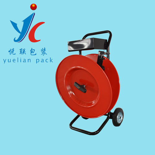 悦联 /塑钢带带盘车 电动打包机带盘车 打包带小推车