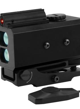 外贸款 红点版LE02 Mini激光测距仪1200米配四向调节支架