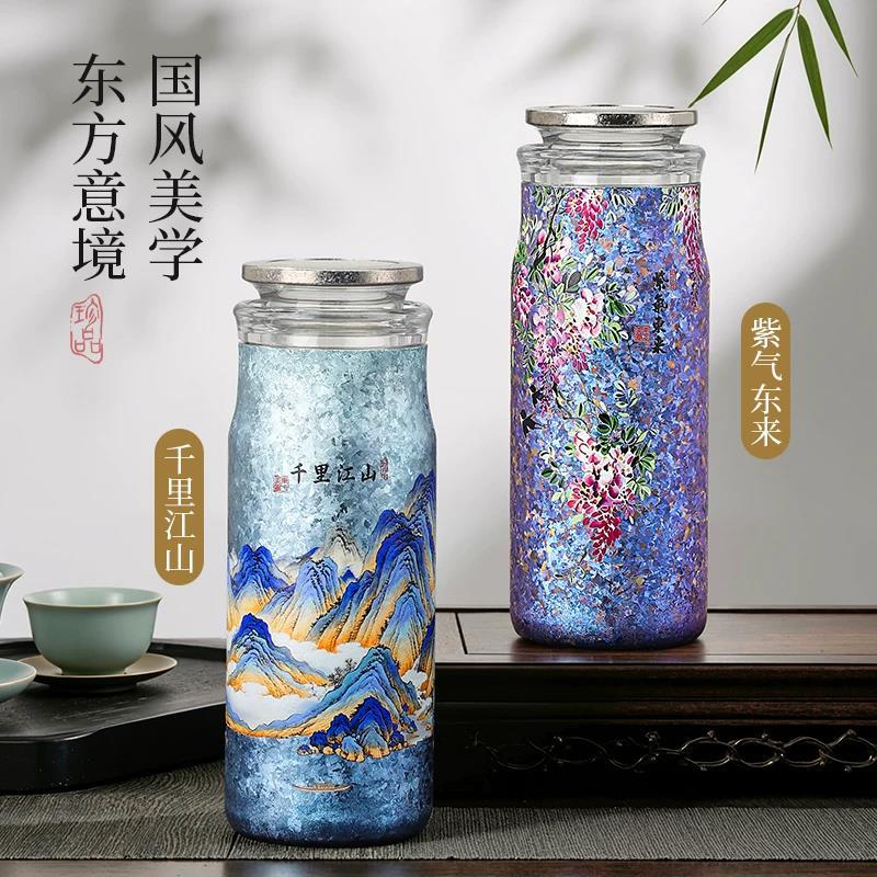 纯钛保温杯高颜值礼盒送礼