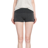 女2026新款 春夏纯色修身 美式 BM短裤 复古辣妹简约百搭显瘦针织裤 子