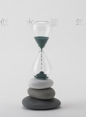 马鹿 石间沙漏磁力创意摆件解压办公室装饰品桌面文创礼品生日