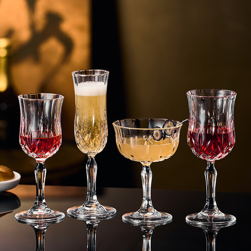 高脚杯香槟杯高颜值高脚红酒杯