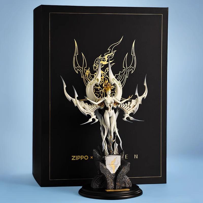 Zippo打火机官方正品之宝Windy风中女郎破晓天使创意手办收藏