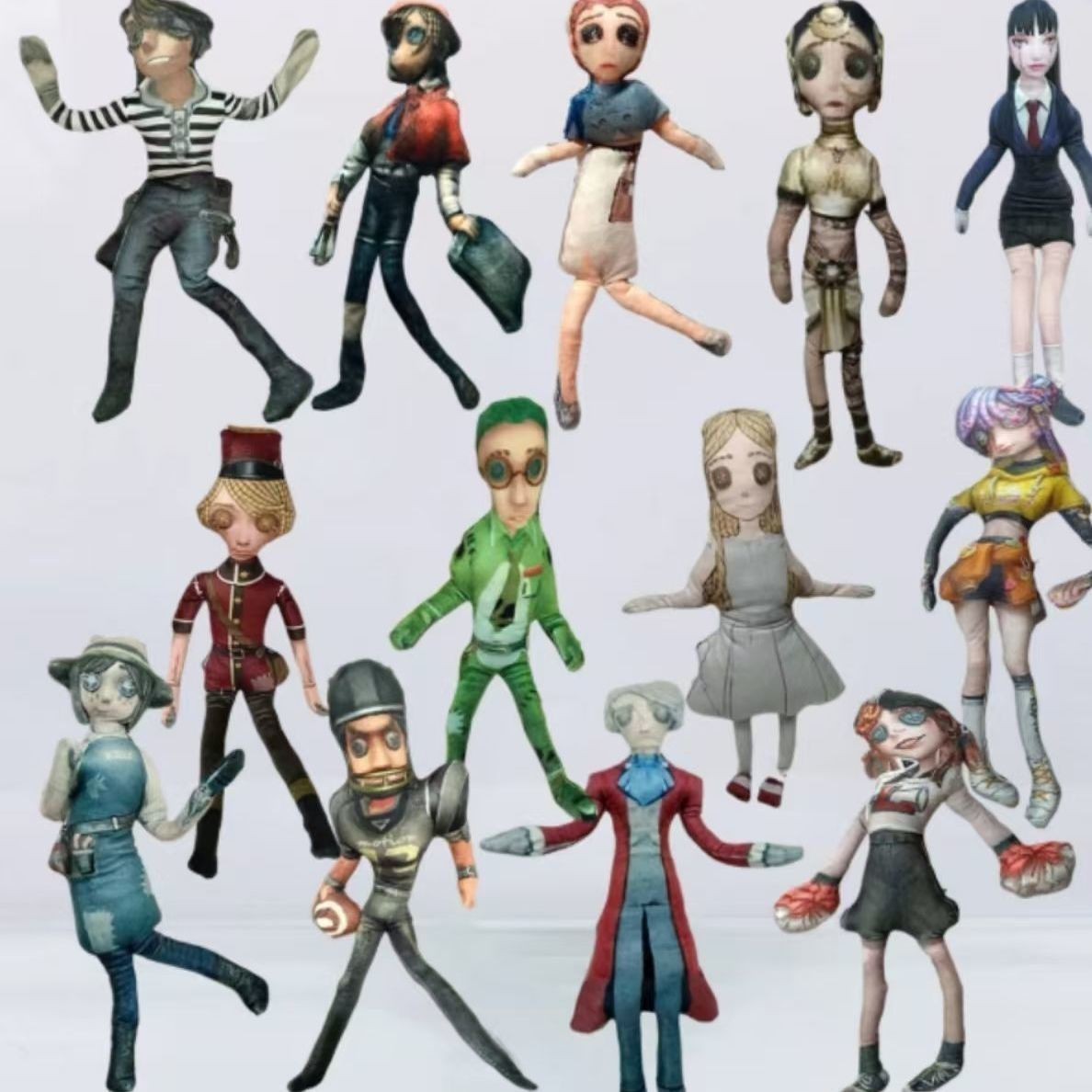 第五人格老鼠干抽象玩偶娃娃卢卡毛绒公仔无白边手脚有铁丝可活动