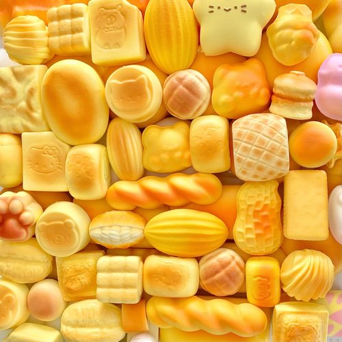 网红爆款仿真面包慢回弹捏捏乐盲盒潮玩解压神器儿童益智玩具礼物