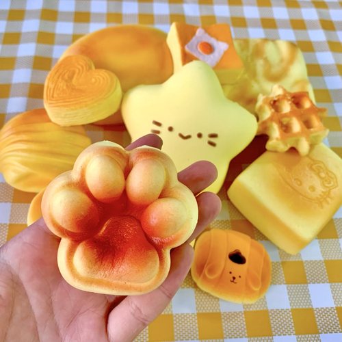 网红爆款仿真面包慢回弹捏捏乐盲盒潮玩解压神器儿童益智玩具礼物