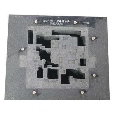 合成石过炉治具耐高温防静电定制手沁锡波峰焊回流焊隔热板过锡炉