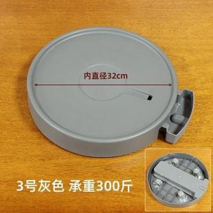 圆形花盆托盘带轮底座加厚万向轮可刹车储水抽屉盒高承重方形托盘
