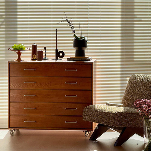 法式五斗柜储物柜床尾柜收纳柜