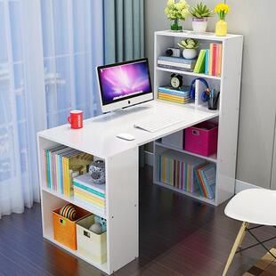 衣柜书桌书架组合 家用省椅子书桌写字台式带锁套装卧室中学生