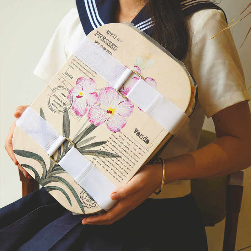 压花器材料包幼儿园亲子diy手工树叶水果片干花制作押花器压花板