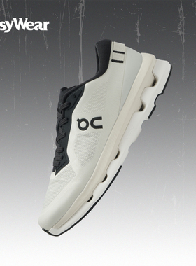 昂跑ON Cloudzone 系列黑白简约耐磨户外训练休闲跑鞋3MF10081926