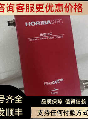 议价HORIBA流量计 S600-BR527S AIDN2 20SLM氮气介质流量计